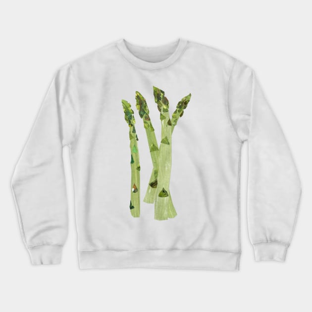 Asparagus clump Crewneck Sweatshirt by Babban Gaelg